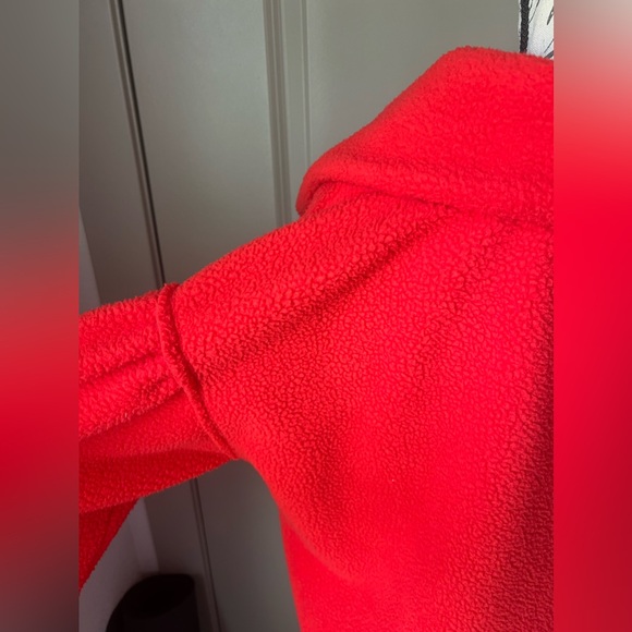 Free People We The Free Poppy Quarter Zip Pullover Red - Picture 8 of 9